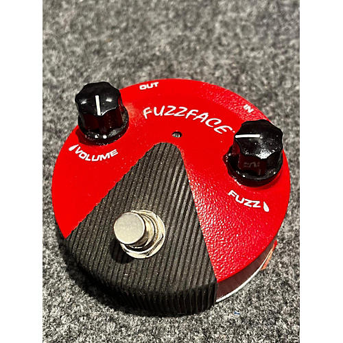 Dunlop Used Dunlop FFM2 Germanium Fuzz Face Mini Red Effect Pedal