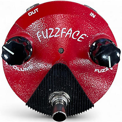 Used Dunlop FFM2 Germanium Fuzz Face Mini Red Effect Pedal