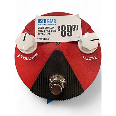 Dunlop Used Dunlop FUZZ FACE FM6 Effect Pedal