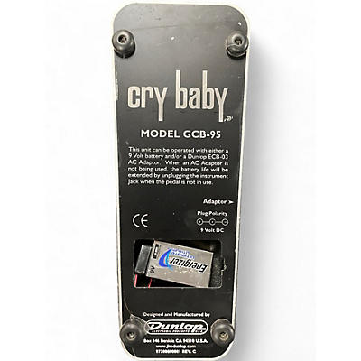 Used Dunlop GCB95 Original Crybaby Wah Effect Pedal