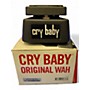 Used Dunlop GCB95 Original Crybaby Wah Effect Pedal
