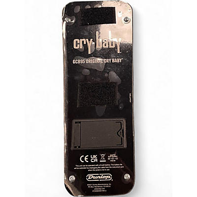Used Dunlop GCB95 Original Crybaby Wah Effect Pedal