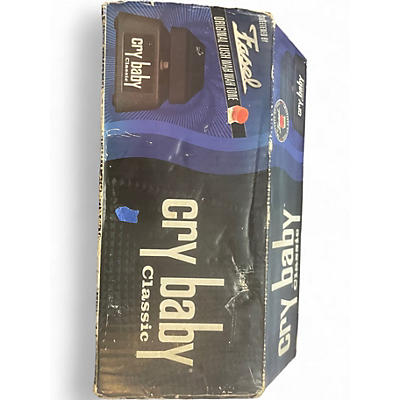 Used Dunlop GCB95F Crybaby Classic Wah With Fasel Inductor Effect Pedal