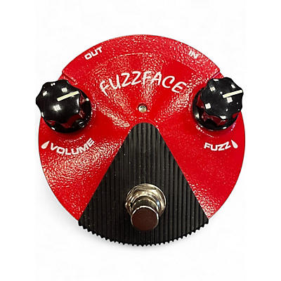 Used Dunlop Germanium Fuzz Face Mini Red Effect Pedal