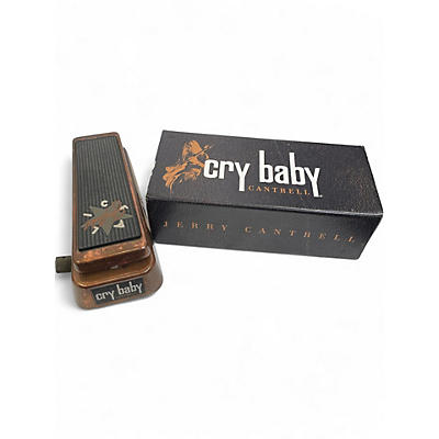 Used Dunlop JC95 Jerry Cantrell Signature Cry Baby Wah Effect Pedal