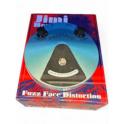 Used Dunlop JHF1 Jimi Hendrix Signature Fuzz Face Effect Pedal