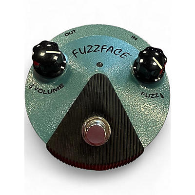 Used Dunlop Jimi Hendrix Fuzz Face Mini Turquoise Effect Pedal