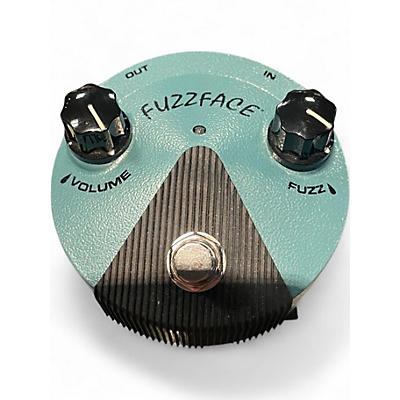 Used Dunlop Jimi Hendrix Fuzz Face Mini Turquoise Effect Pedal