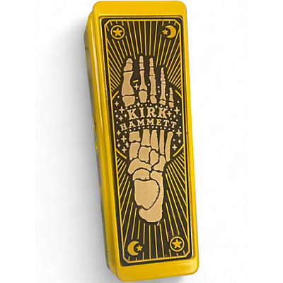 Used Dunlop KH95Y Kirk Hammett Signature Cry Baby Wah Effect Pedal