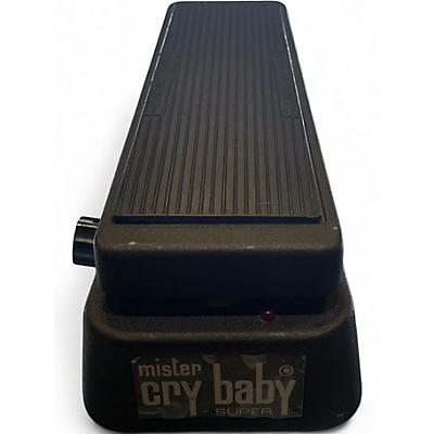 Used Dunlop Mister Cry Baby Super Wah Effect Pedal