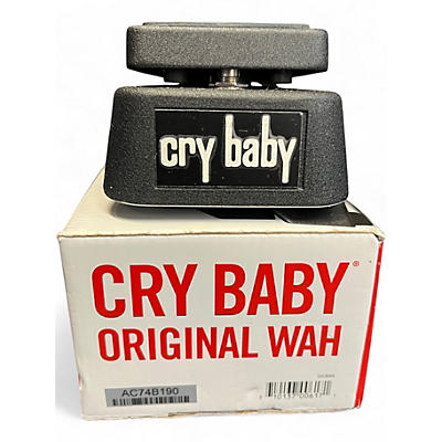 Used Dunlop Original Cry Baby Wah Effect Pedal