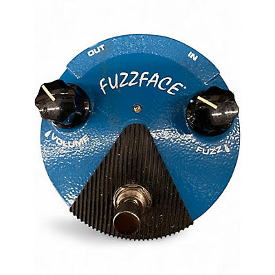 Used Dunlop Silicon Fuzz Face Mini Blue Effect Pedal