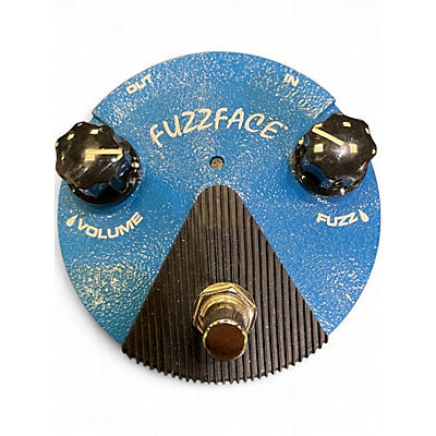 Used Dunlop Silicon Fuzz Face Mini Blue Effect Pedal