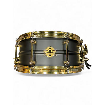 Used Dunnett 6.5X14 2N Classic Titanium Tourbillon  Black with Gold Hardware Drum