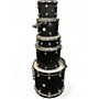 Used Dw  5 Piece design series Satin Black Drum Kit Satin Black