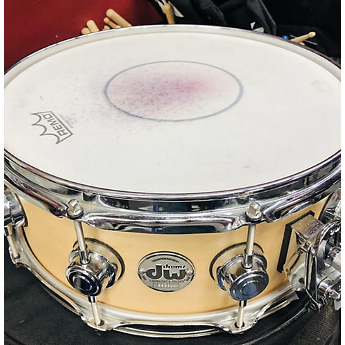 Used Dw Collectors Series Snare 14X5.5 Collectors Drum Natural