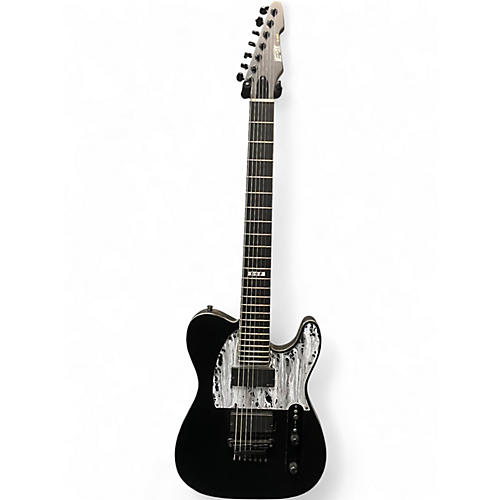 Used E-ii T-B7 BLACK Solid Body Electric Guitar BLACK