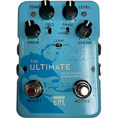 EBS Used EBS BILLY SHEEHAN ULTIMATE OVERDRIVE Effect Pedal