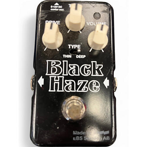 Used EBS BLACK HAZE Effect Pedal