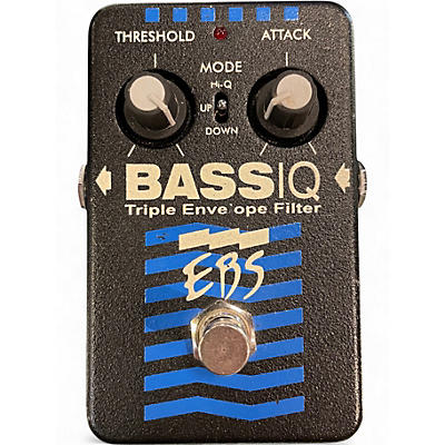 Used EBS BassIQ Triple Envelope Filter Bass Effect Pedal