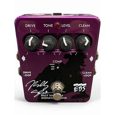 Used EBS Billy Sheehan Signature Overdrive Bass Effect Pedal