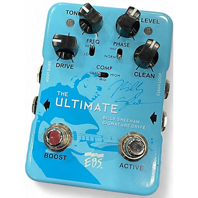 Used EBS Billy Sheehan Signature ULTIMATE Effect Pedal