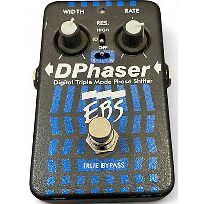 Used EBS D-Phaser Triple Mode Bass Phase Shifter Effect Processor