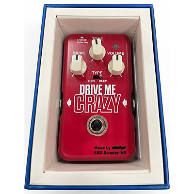 Used EBS DRIVE ME CRAZY Bass Effect Pedal