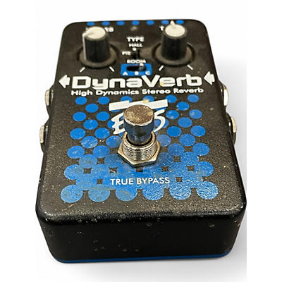 Used EBS DynaVerb High Dynamics Stereo Reverb Bass Effect Pedal