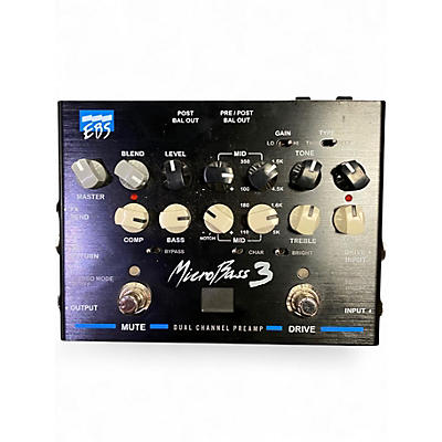 Used EBS MICROBASS3 Bass Effect Pedal