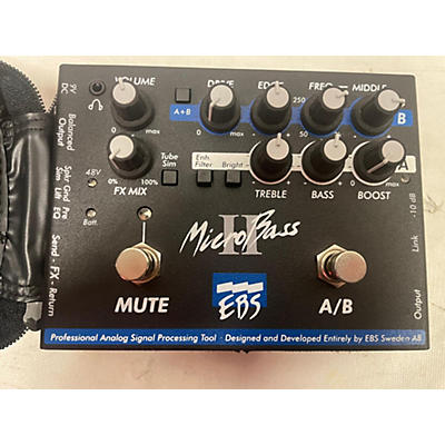 EBS Used EBS MicroBass II Bass Preamp