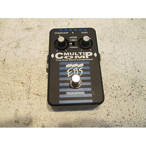 EBS Used EBS MultiComp True Dual Band Compressor Bass Effect Pedal