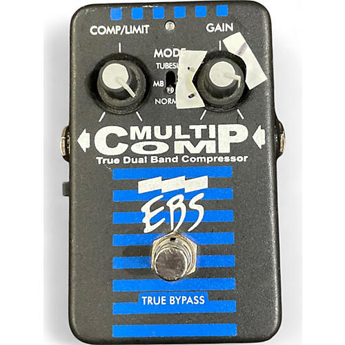 EBS Used EBS MultiComp True Dual Band Compressor Bass Effect Pedal