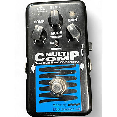 EBS Used EBS Multicomp Compressor Bass Effect Pedal