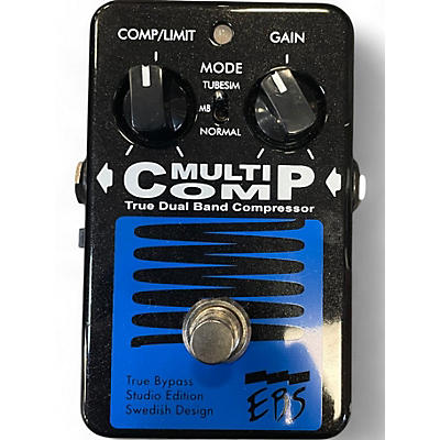 EBS Used EBS Multicomp Compressor Bass Effect Pedal