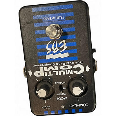 Used EBS Multicomp Compressor Bass Effect Pedal