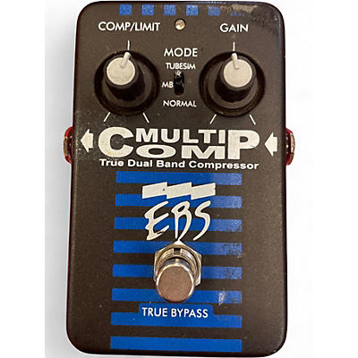 Used EBS Multicomp Compressor Bass Effect Pedal