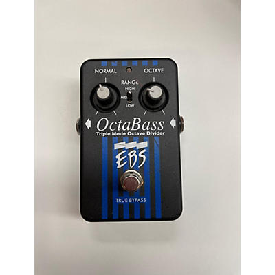 EBS Used EBS Octabass Triple Mode Bass Octave Divider Bass Effect Pedal