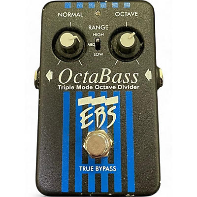 EBS Used EBS Octabass Triple Mode Bass Octave Divider Bass Effect Pedal