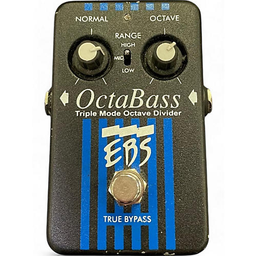 EBS Used EBS Octabass Triple Mode Bass Octave Divider Bass Effect Pedal