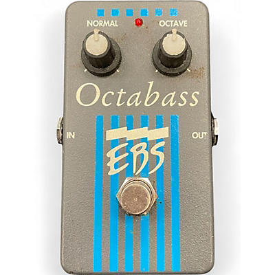 Used EBS Octabass Triple Mode Bass Octave Divider Bass Effect Pedal