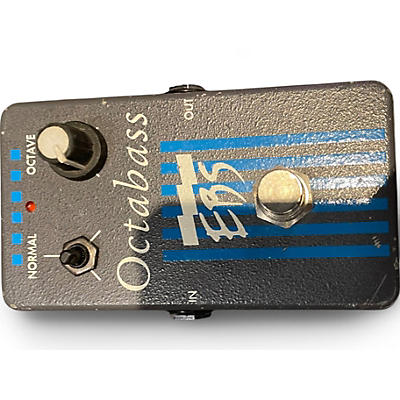 Used EBS Octabass Triple Mode Bass Octave Divider Bass Effect Pedal