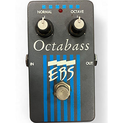Used EBS Octabass Triple Mode Bass Octave Divider Bass Effect Pedal