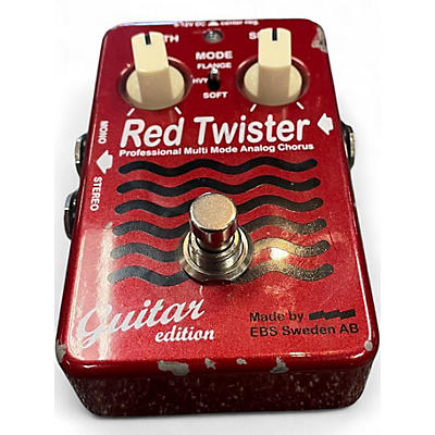 Used EBS Red Twister Effect Pedal