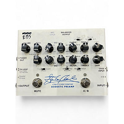 Used EBS STANLEY CLARKE ACOUSTIC PREAMP Guitar Preamp