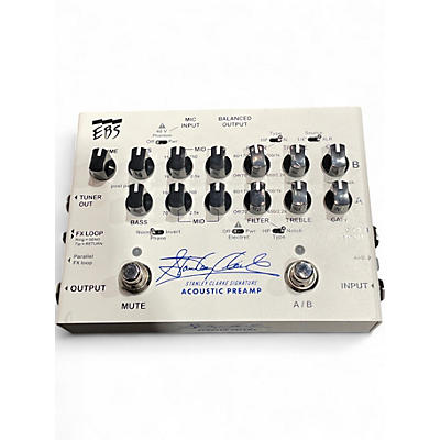 Used EBS STANLEY CLARKE SIGNATURE ACOUSTIC PREAMP Bass Preamp