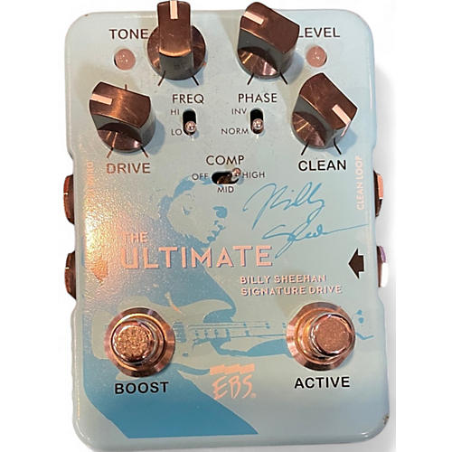 EBS Used EBS The Ultimate Billy Sheehan Bass Effect Pedal