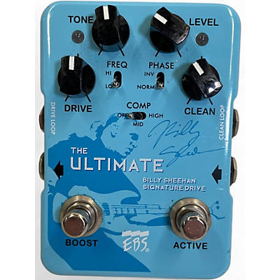 Used EBS The Ultimate Billy Sheehan Signature Drive Bass Effect Pedal