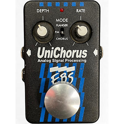 Used EBS UniChorus Analog Bass Effect Pedal