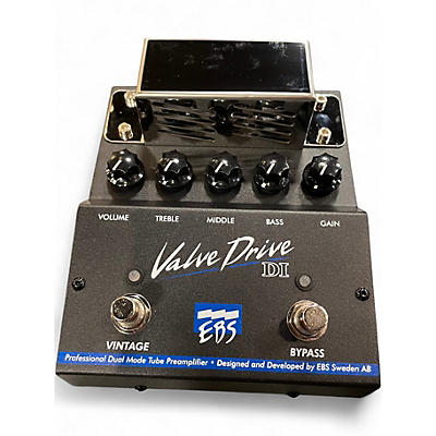 Used EBS ValveDrive Pro Dual Mode Tube Overdrive Tube Bass Preamp